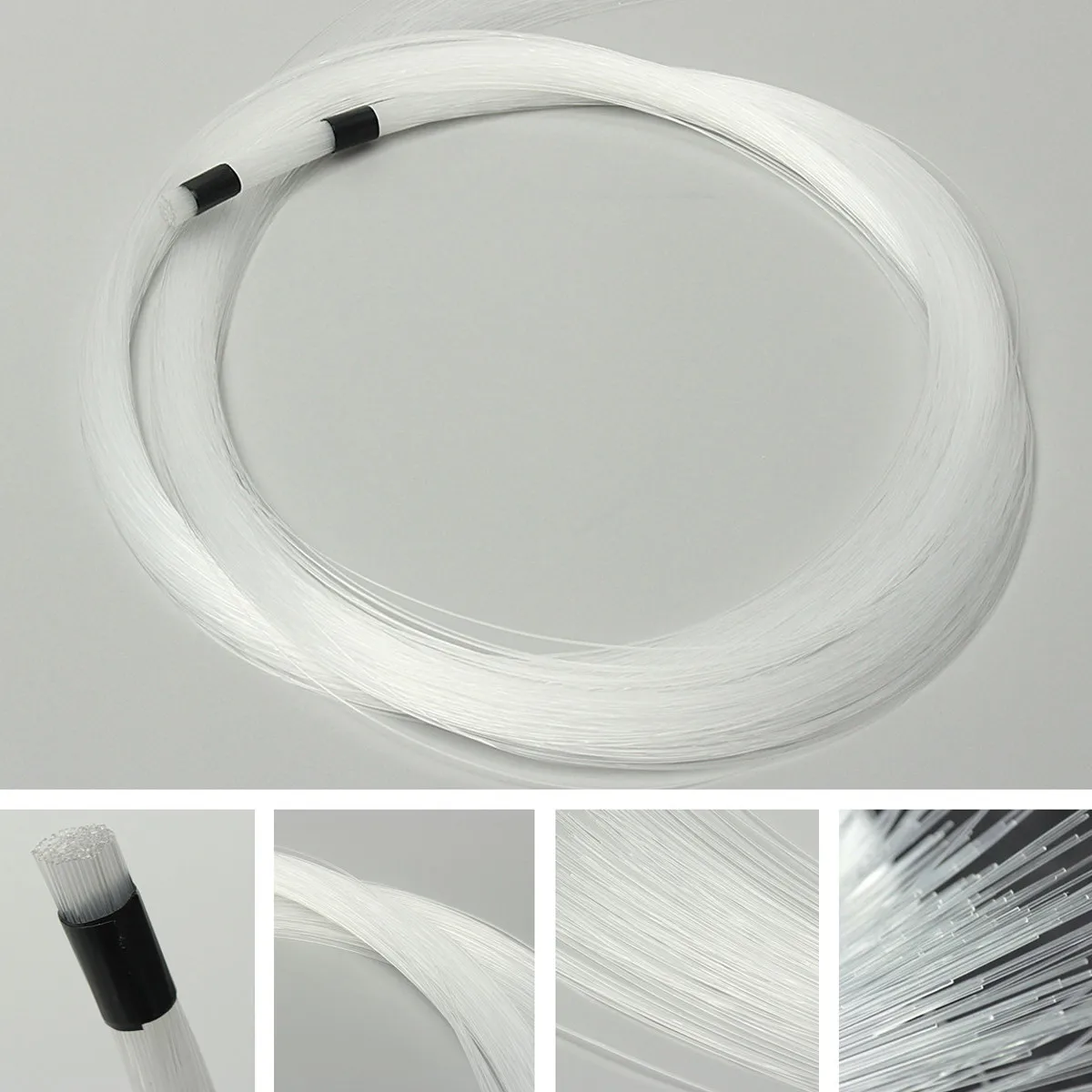 16 Вт RGBW LED оптическое волокно звездное небо 2 м* 0,75 мм 150 шт/200 шт/300 шт Оптическое волокно освещение Decoracion с пультом дистанционного управления