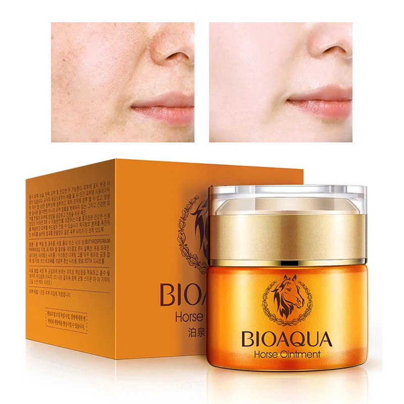 

BIOAQUA Anti-Aging Day Cream Horse Oil Ointment Whitening Moisturizing Anti Wrinkle Cream Skin Care