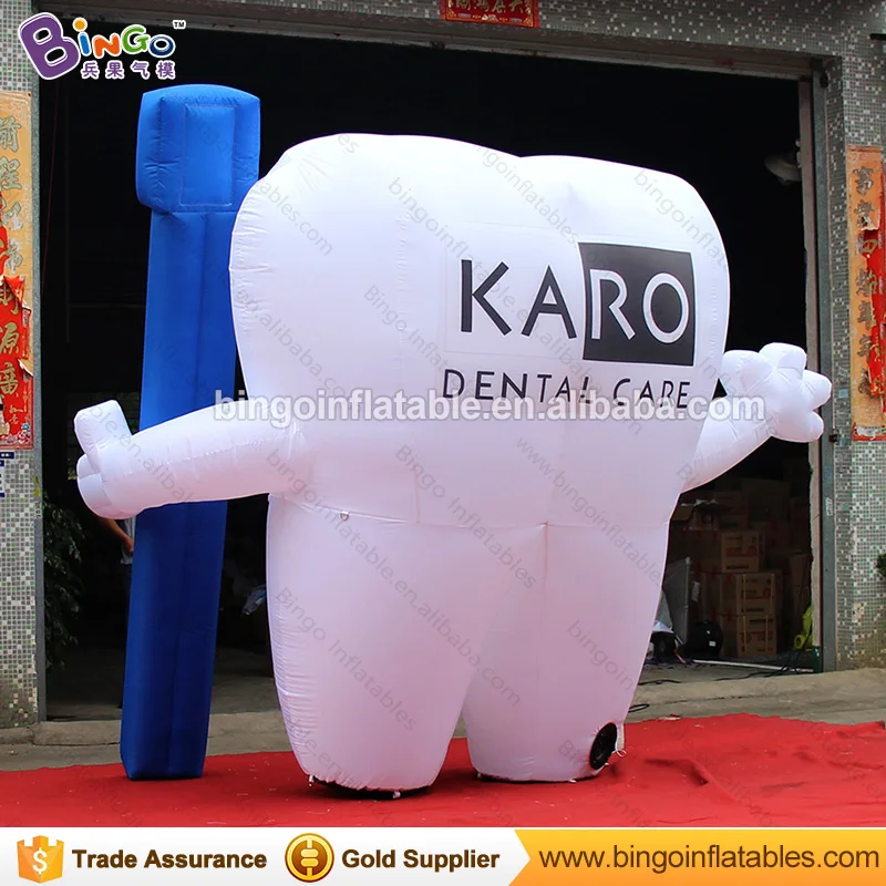 Надувной Зуб 3 м гигантский надувной зуб воздушный шар для стоматологической
