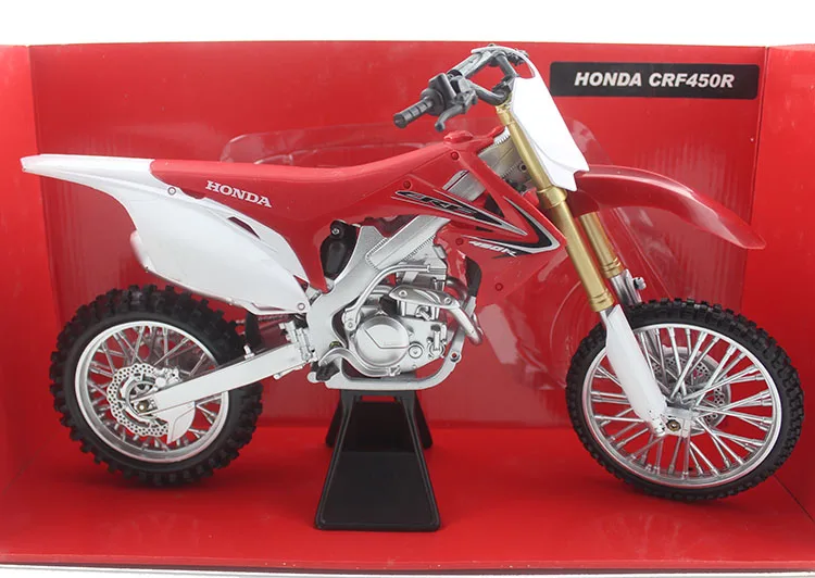 NewRay 1/6 строительные модели Honda CRF450R литые искусственные игрушки для коллекции