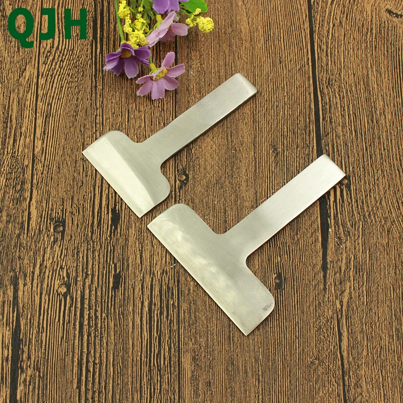 

Alloy Steel Handmade DIY Leather Craft Wallet Card Cutter Leather Carving Card Position Knife 57mm/87mm Wallet Punching Tools