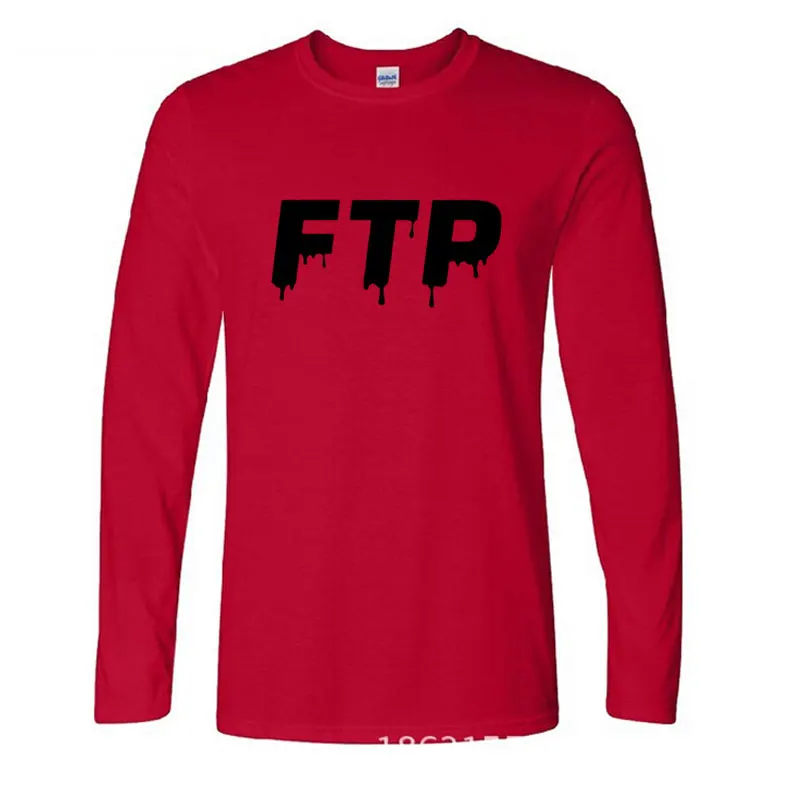FTP модные футболки для мужские с принтом конструкции рубашка хип-хоп Стиль новый