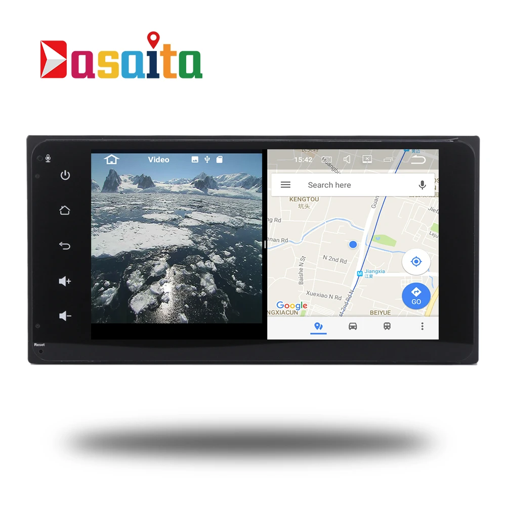 Автомобильный 2din GPS для Toyota RAV4 Corolla Hilux Prado avanza головное устройство 200*100 мм
