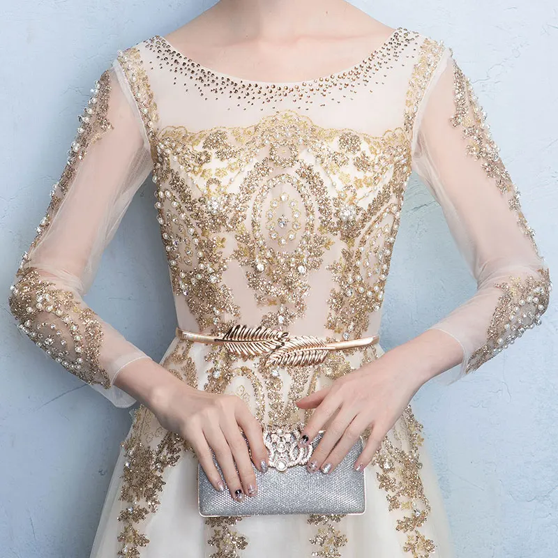 Robe de soiree 2019 nouvelles Вечерние платья женские высококачественные Модные Стильные