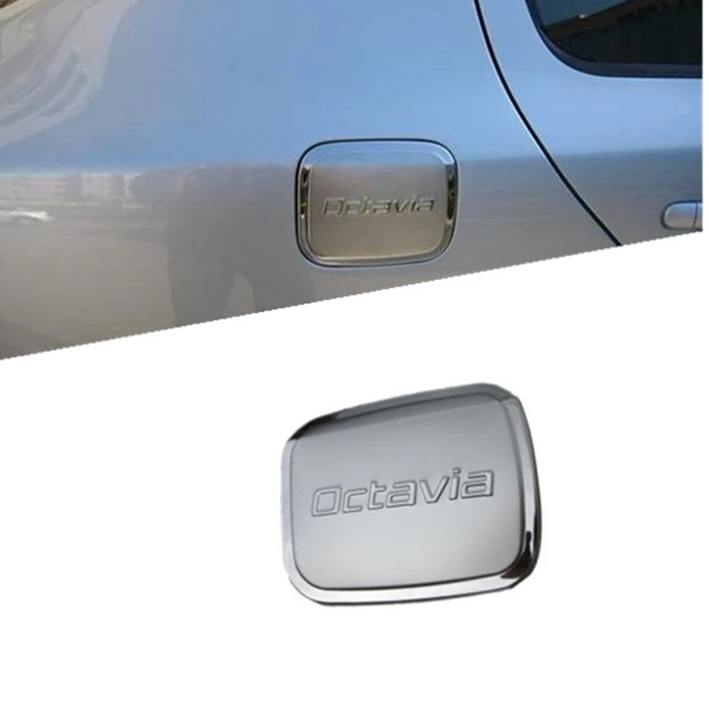 Крышка топливного бака из нержавеющей стали для Skoda Octavia 2007 2017 защитная крышка