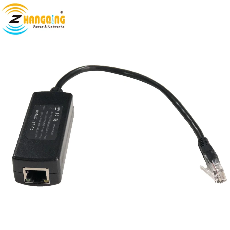 48 В до 24 В POE конвертер 24 в 24 Вт POE сплиттер для 24 В Пассивный POE MikroTik аксессуары