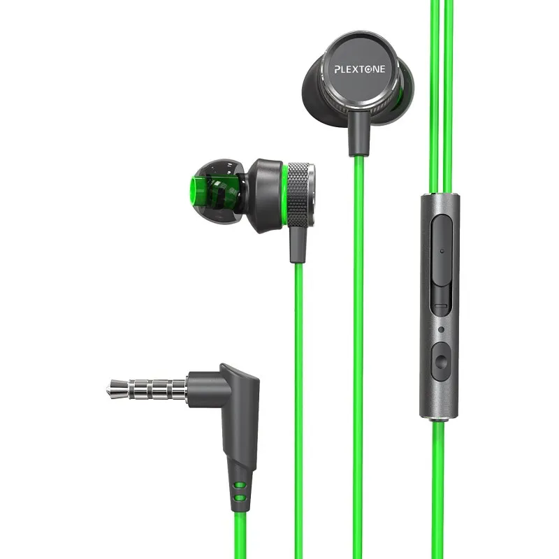 Игровые наушники Plextone G15 вкладыши с басами и молотковой головкой стерео