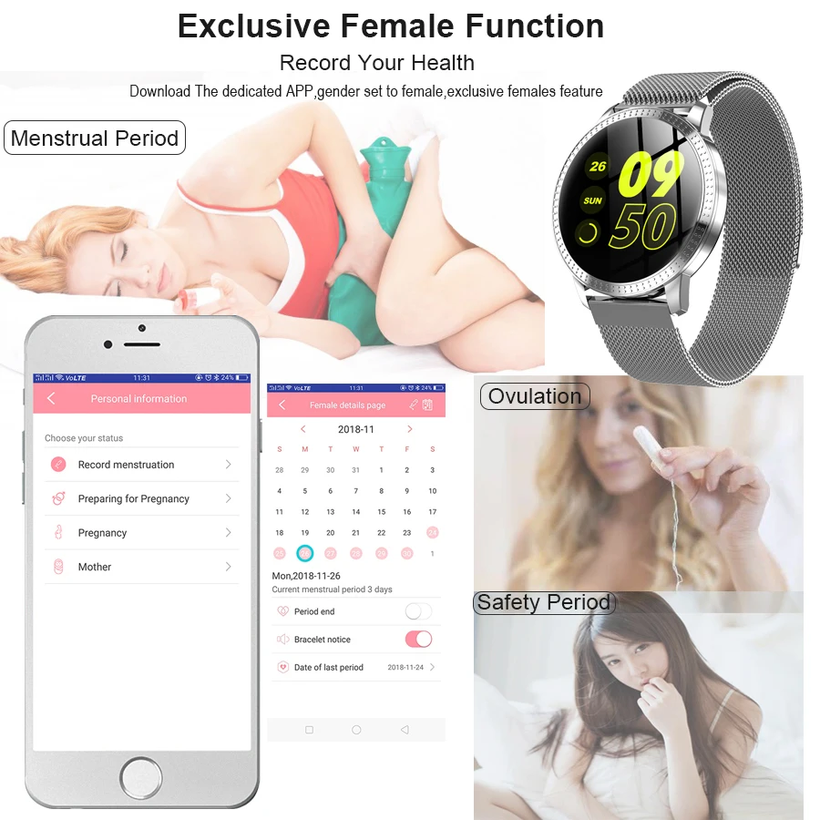 SCOMAS Smart Watch 1.22&quotIPS IP67 Waterproof Tempered Glass Heart Rate Monitor Blood Pressure Oxygen Men Women Smartwatch | Электроника