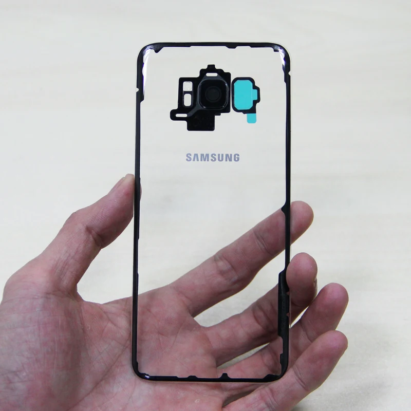 Samsung прозрачный чехол на заднюю дверь для samsung Galaxy S8 G9500 S8Plus SM-G955 защитный чехол на заднюю панель