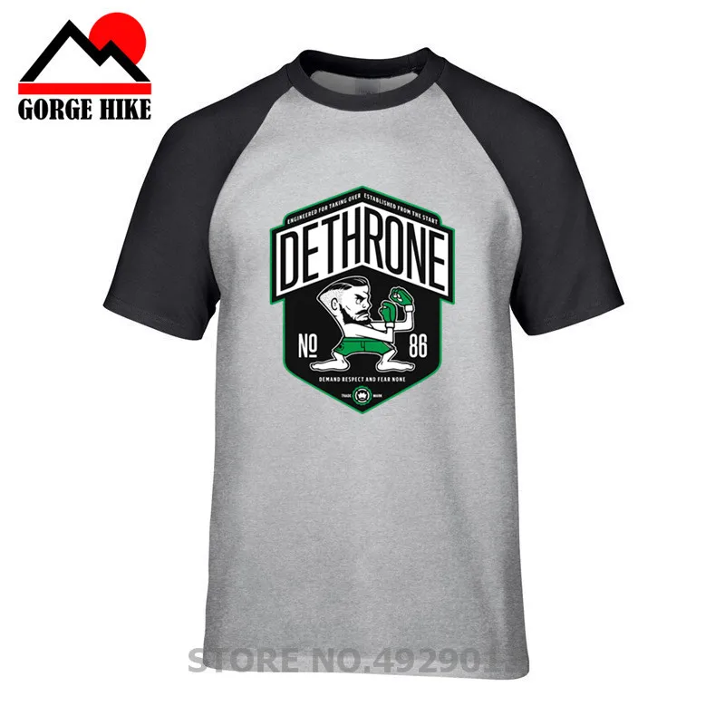 Футболка Conor McGregor UFC coloner Creative Design Harland Sanders MMA летняя футболка с коротким рукавом