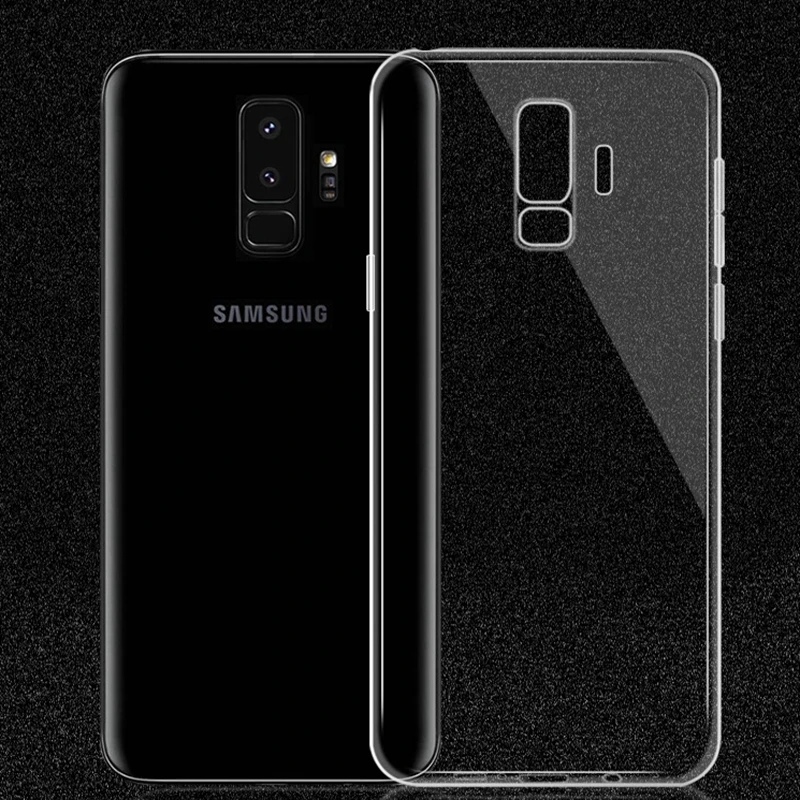 Прозрачный мягкий чехол для Samsung A50 A7 2018 Galaxy S7 Edge S9 S10 A9 силиконовый IPhone XR 7 |