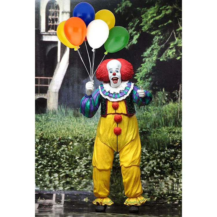 NECA IT Pennywise 1990 Stephen King's It модель клоуна коллекция игрушек для Хэллоуина украшение