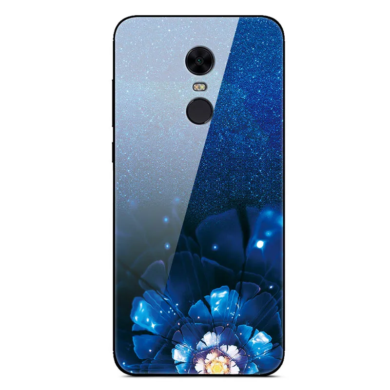 04 Чехол из закаленного стекла для Xiaomi Redmi 5 Plus, мягкий чехол-бампер, 3D Рисунок кошки, чехол для Xiaomi Redmi5 Redmi 5 Plus, чехол для телефона - Цвет: 04