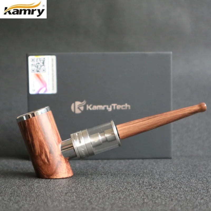 Электронная сигарета Kamry K1000 Plus оригинальный кальян для курения 1000 мАч деревянный