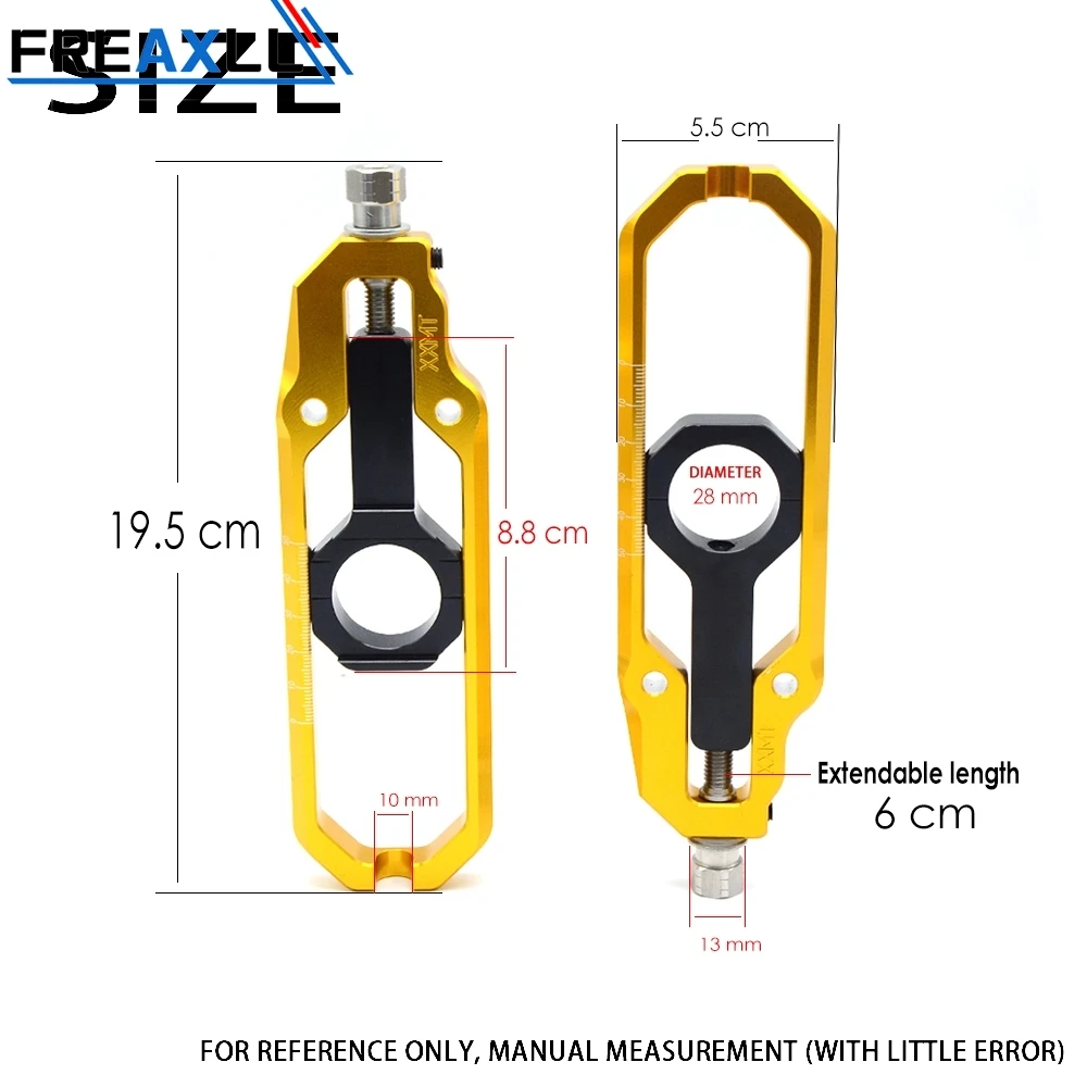 FREAXLL аксессуары для мотоциклов мотоциклетные задние цепи регулировочные блоки