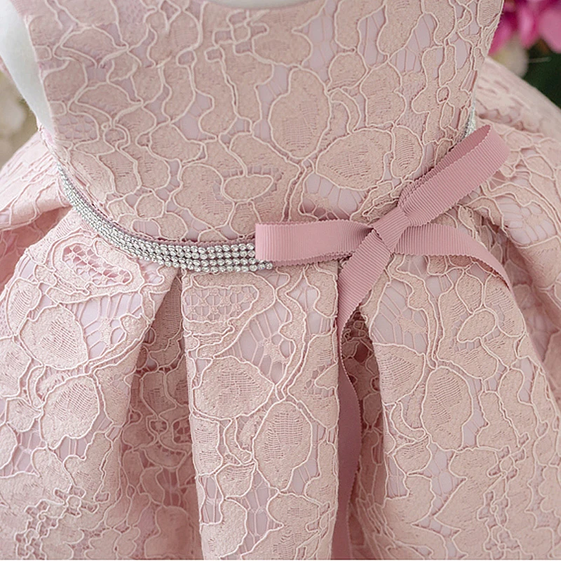 Платья для маленьких девочек вечерние платья принцесс на день рождения Крещение