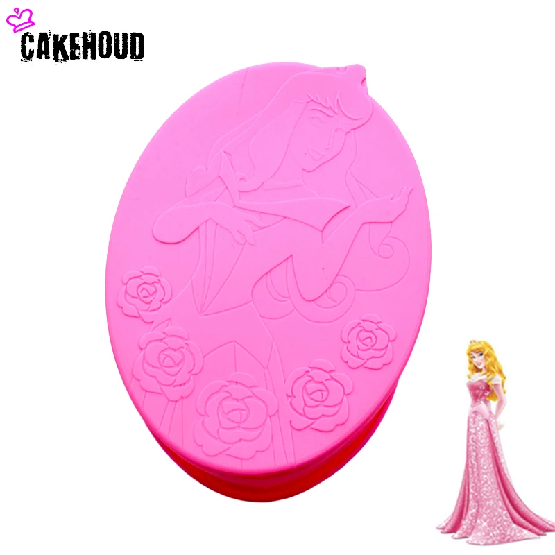 CAKEHOUD 3D Принцесса Аврора торт шоколадная форма инструменты для приготовления