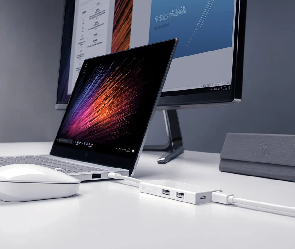 Xiaomi USB-C-Mini DP многофункциональный конвертер Дисплей порт удлинитель зарядное устройство PD3.0 65WMax 4 к/60 Гц концентратор передачи данных