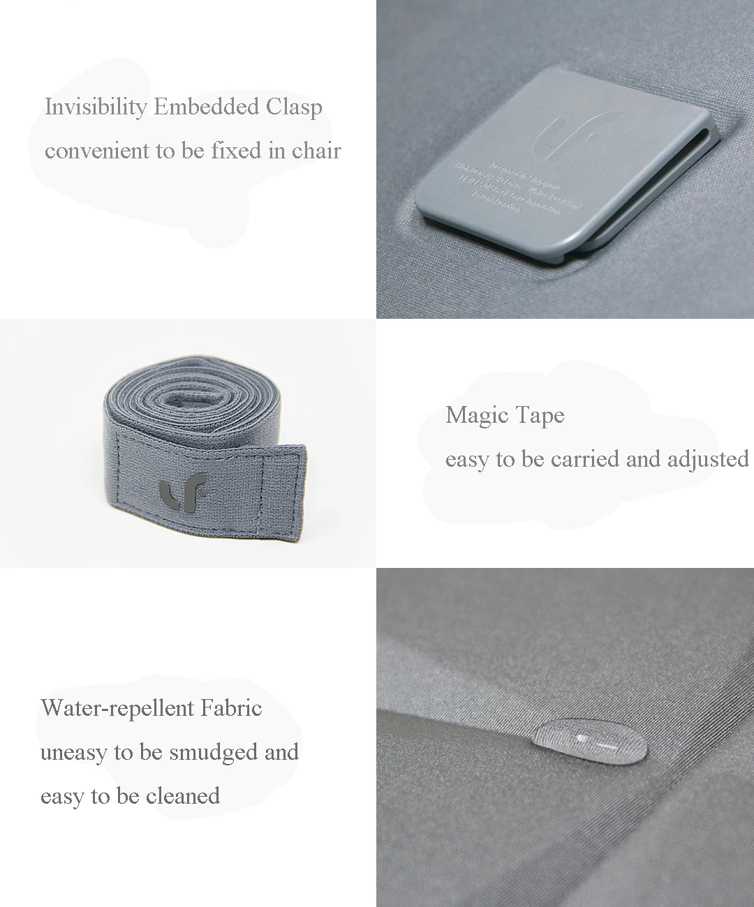 Xiaomi LF задняя Подушка Форма d сидя Корректор осанки Подушка Форма тела плечо Brace пояс назад позвонка корректная терапия Уход