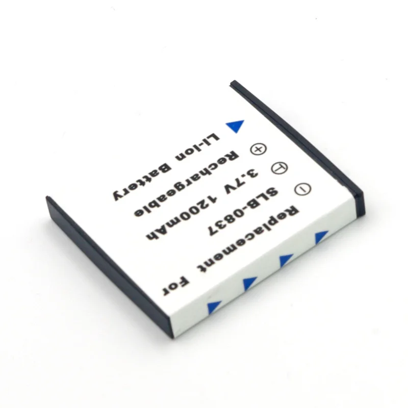 2X SLB-0837 SLB0837 SLB 0837 Перезаряжаемые Камера Батарея + Зарядное устройство для samsung Digimax