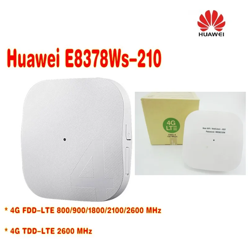 Разблокированный huawei E8378 E8378Ws-210 веб-куб 150 Мбит/с WiFi модем 4G LTE беспроводной маршрутизатор