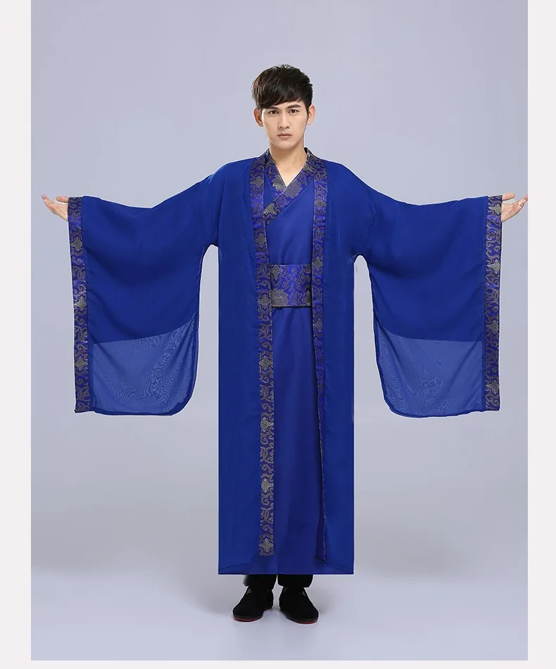Hanfu древний костюм Dyansty, традиционная китайская одежда для мужчин и женщин, длинное платье, одежда для фестиваля, танцевальные платья