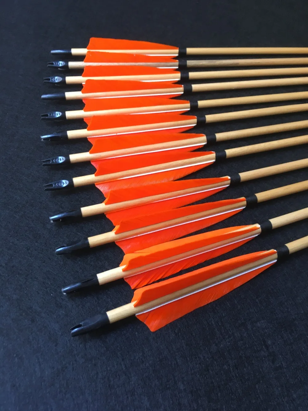 6/12 шт переносная деревянная стрела турецкое перо деревянные стрелы стрельба из