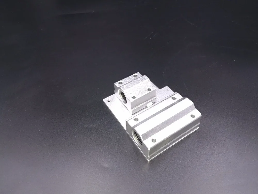 Funssor Reprap Prusa i3 3D принтер части оси X Металл exturder каретки алюминиевый сплав для wade/titan экструдер