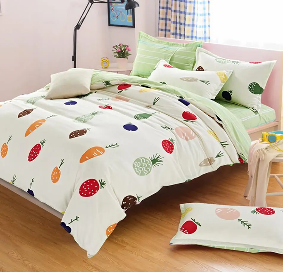 2017 Бесплатная доставка 3 шт 4 четыре мультфильм лист постельные принадлежности