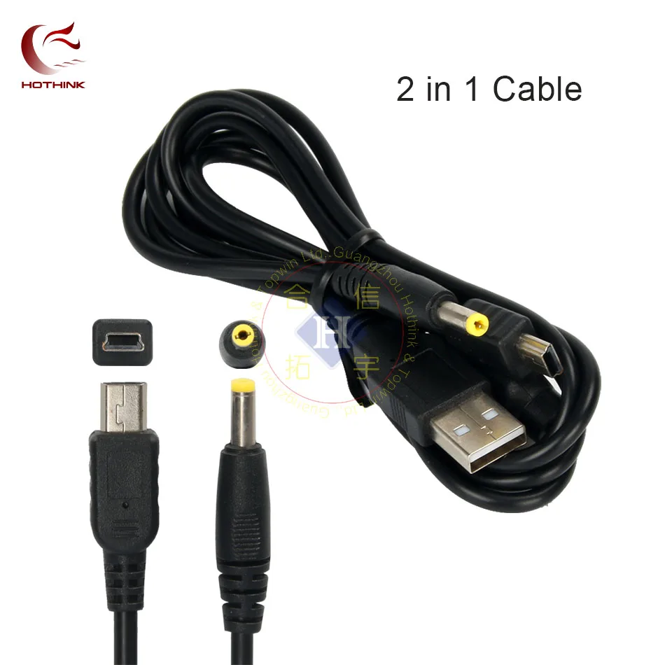

HOTHINK 2in1 Charging charger USB Cable for PSP 1000 PSP 2000 PSP 3000 PSP 3001 3004