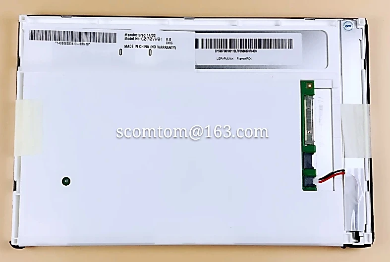 Оригинальный 7 дюймовый ЖК экран 800*480 панель дисплея G070VW01 V.1 V1|Мониторы для авто| |
