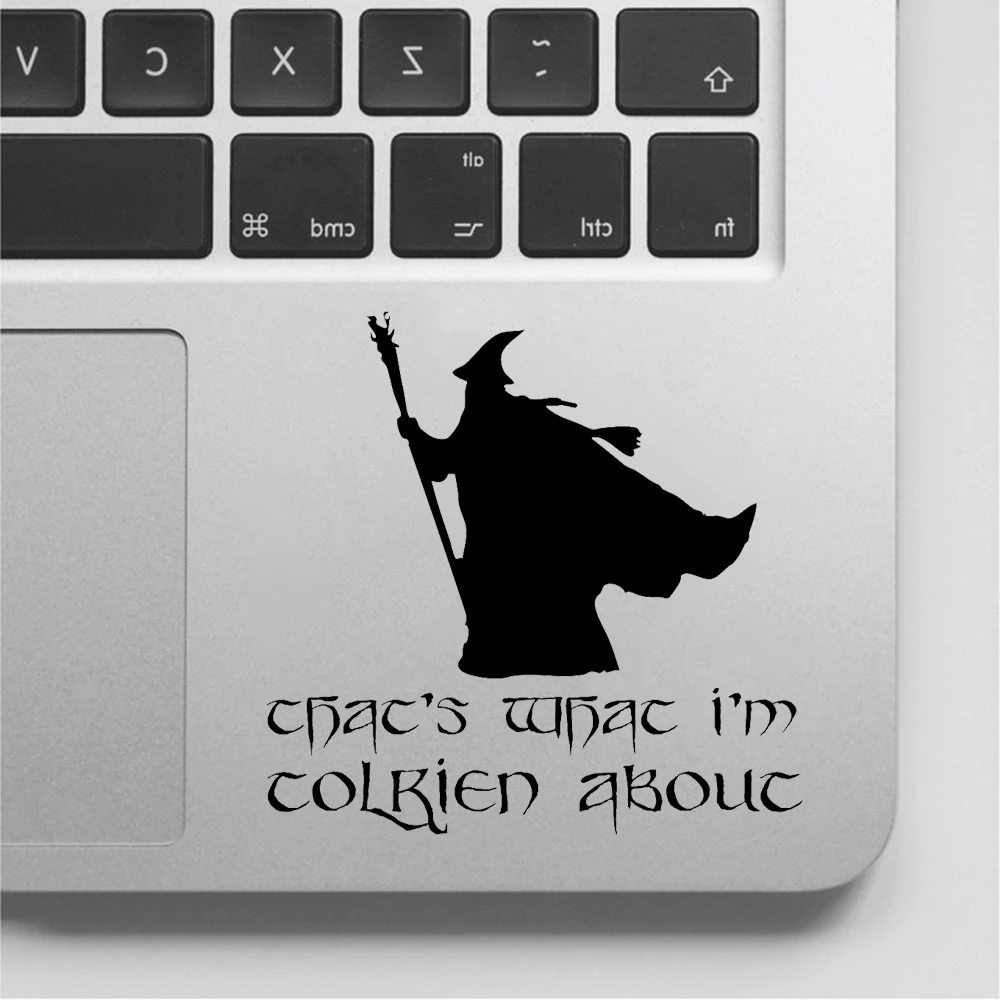 25*25 см это то что я Tolkein о цитате стикер водонепроницаемый мастер дизайн окна