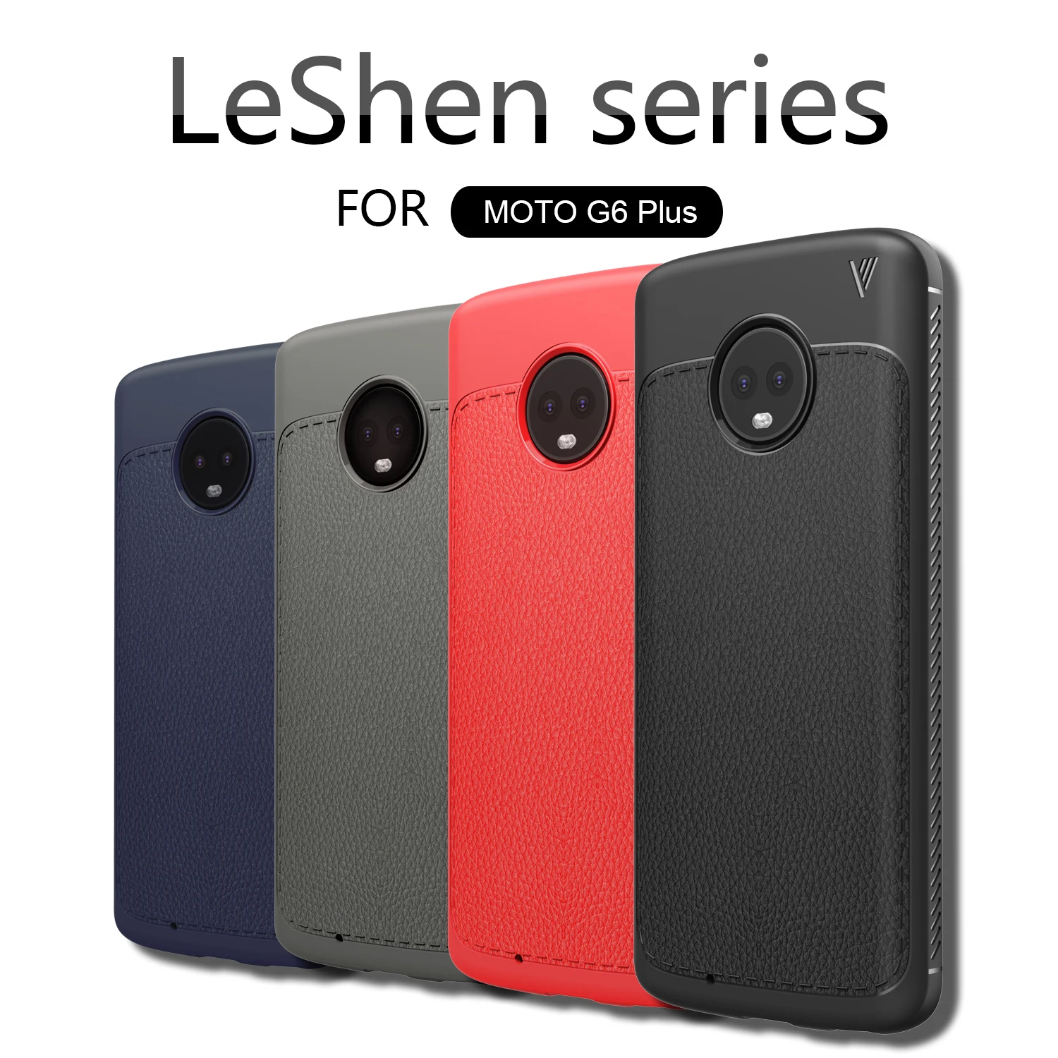 Для Moto G6 плюс Чехол lenuo [ударопрочность] гибкий силиконовый всего тела Защитный