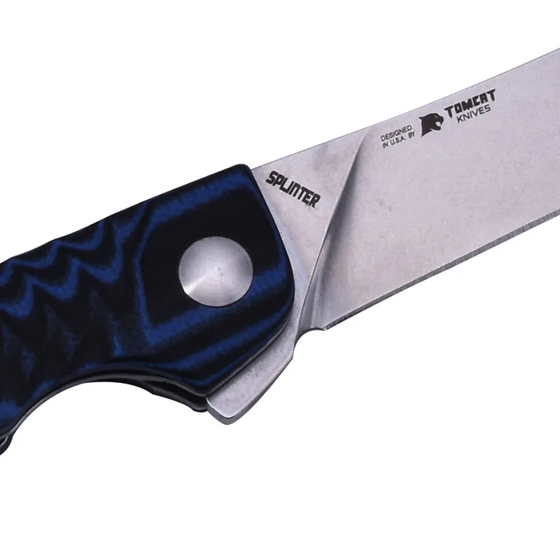 Охотничий нож Kizer V3457A3, складной нож, портативный, высокая твердость, нож для повседневного использования, нож для выживания, нож для повседневного использования