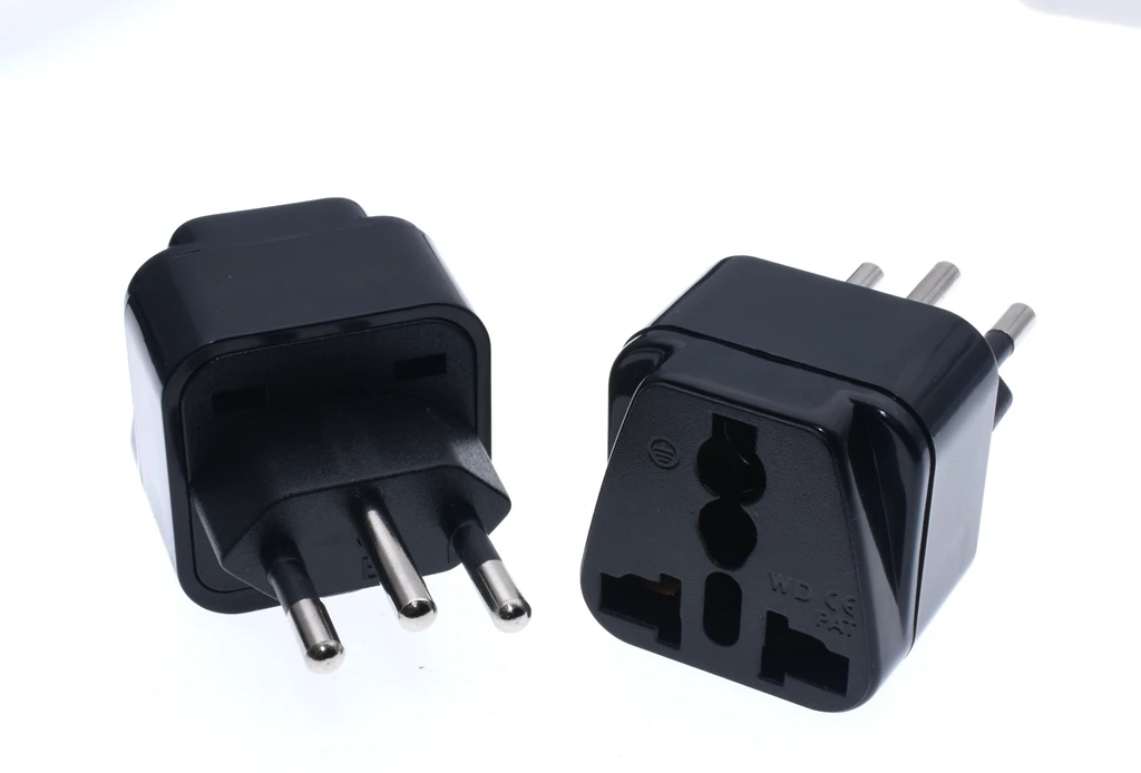 3 контактный бразильский адаптер питания переменного тока штепсельная вилка