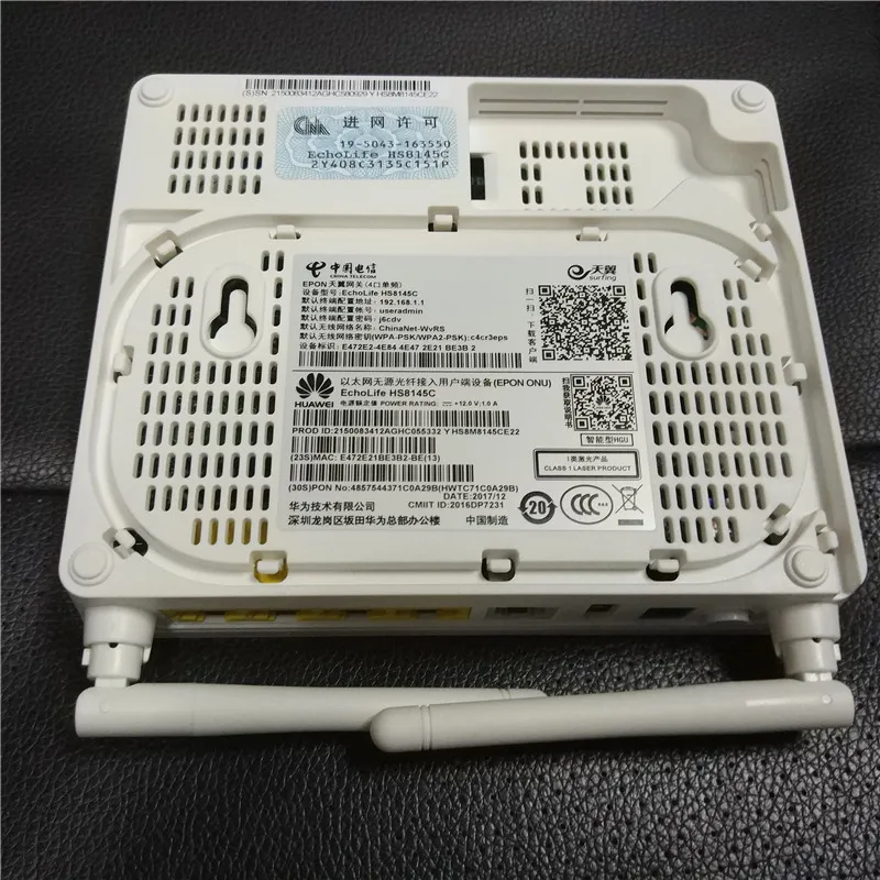 Оригинальный Новый Fibra Optica HUAWEI HG8145C Ftth Epon и Gpon ONU ONT с 1GE + Vioce USB WIFI Termina английская