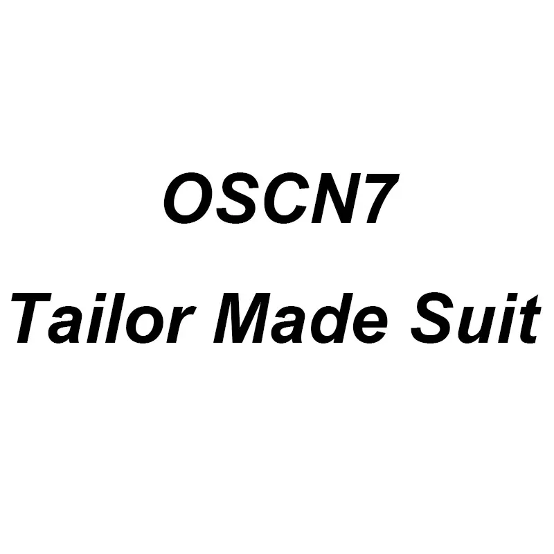 OSCN7 синий полосатый портной костюмы для мужчин 3 шт. Джентльмен Бизнес Свадьба - Фото №1