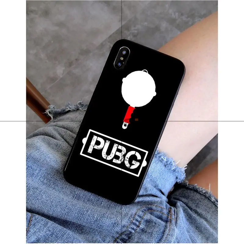 A12 Babaite Playerunknown's Battlegrounds PUBG чехол для телефона чехол для iPhone X XS MAX 6 6S 7 7plus 8 8Plus 5 5S XR - Цвет: A12