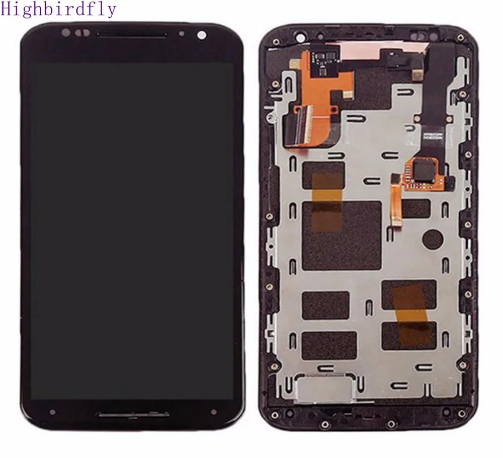 Для Motorola moto X (2 го поколения) X2 Xt1097 Xt1095 Xt1092 ЖК экран + Сенсорное стекло дигитайзер