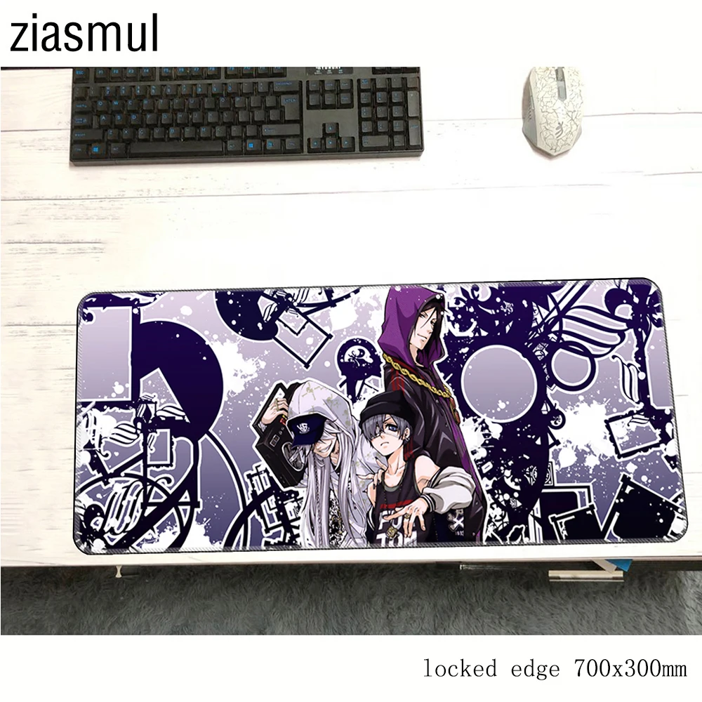 Черный Дворецкий коврик для мыши 700x300x3 мм коврик для мыши notbook компьютерный коврик для мыши красивый игровой коврик для мыши для геймера