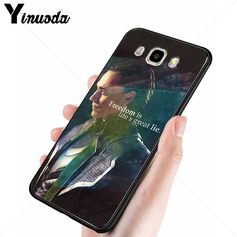 Yinuoda Loki Thor DIY Печатный чехол для телефона Samsung Galaxy j6plus j7 prime j8 j2 j4plus 2018