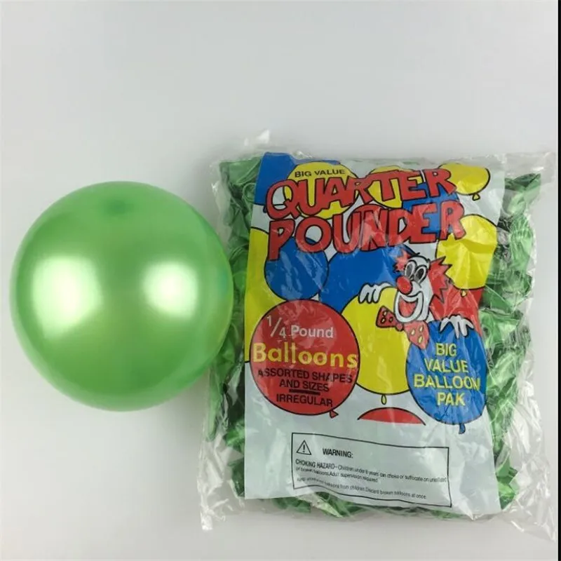 Новые воздушные шары мяты смешанного цвета металлик 200 шт. партия латексные