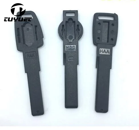 Аварийный запасной ключ для Audi A6L.A6.A4L.A3.A8 пластиковый умный маленький без чипа|blade