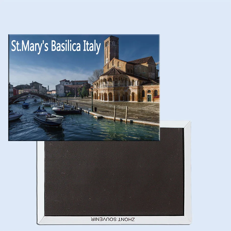 

St.Mary's Basilica Italy 24395 Fridge Magnet