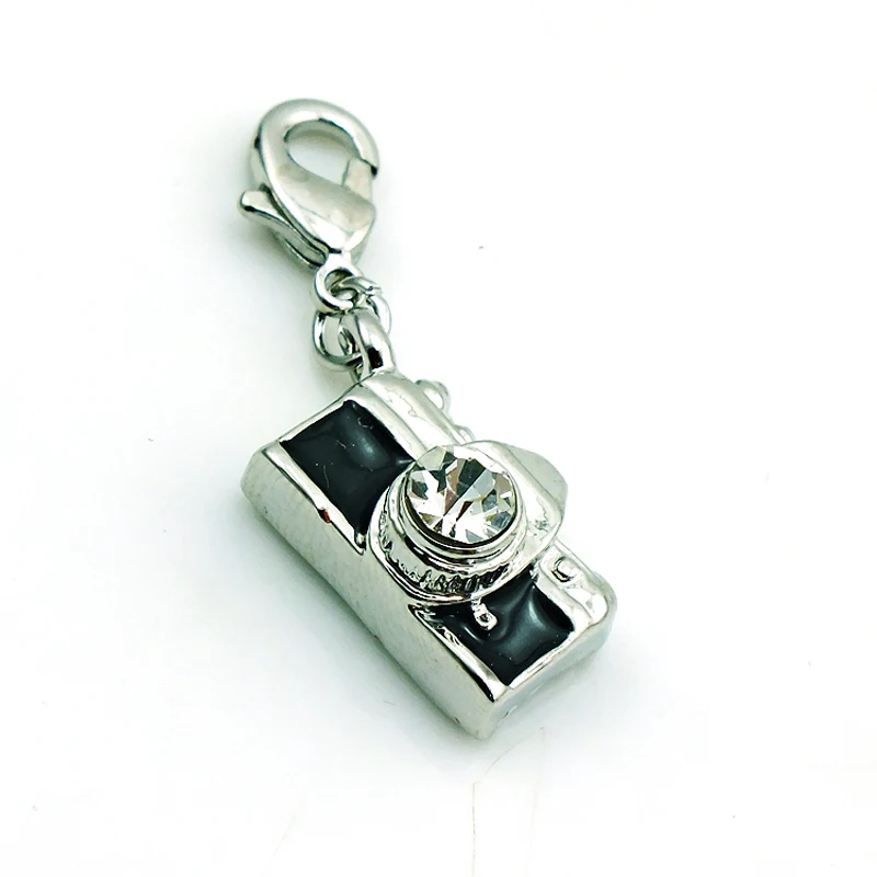 JINGLANG Новинка модная застежка-карабин подвеска Стразы камеры Подвески DIY из