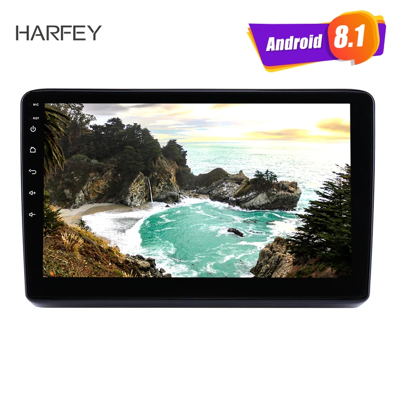 Автомобильный мультимедийный плеер Harfey 10 1 дюйма для Honda Vezel XRV Android 2014 радио GPS