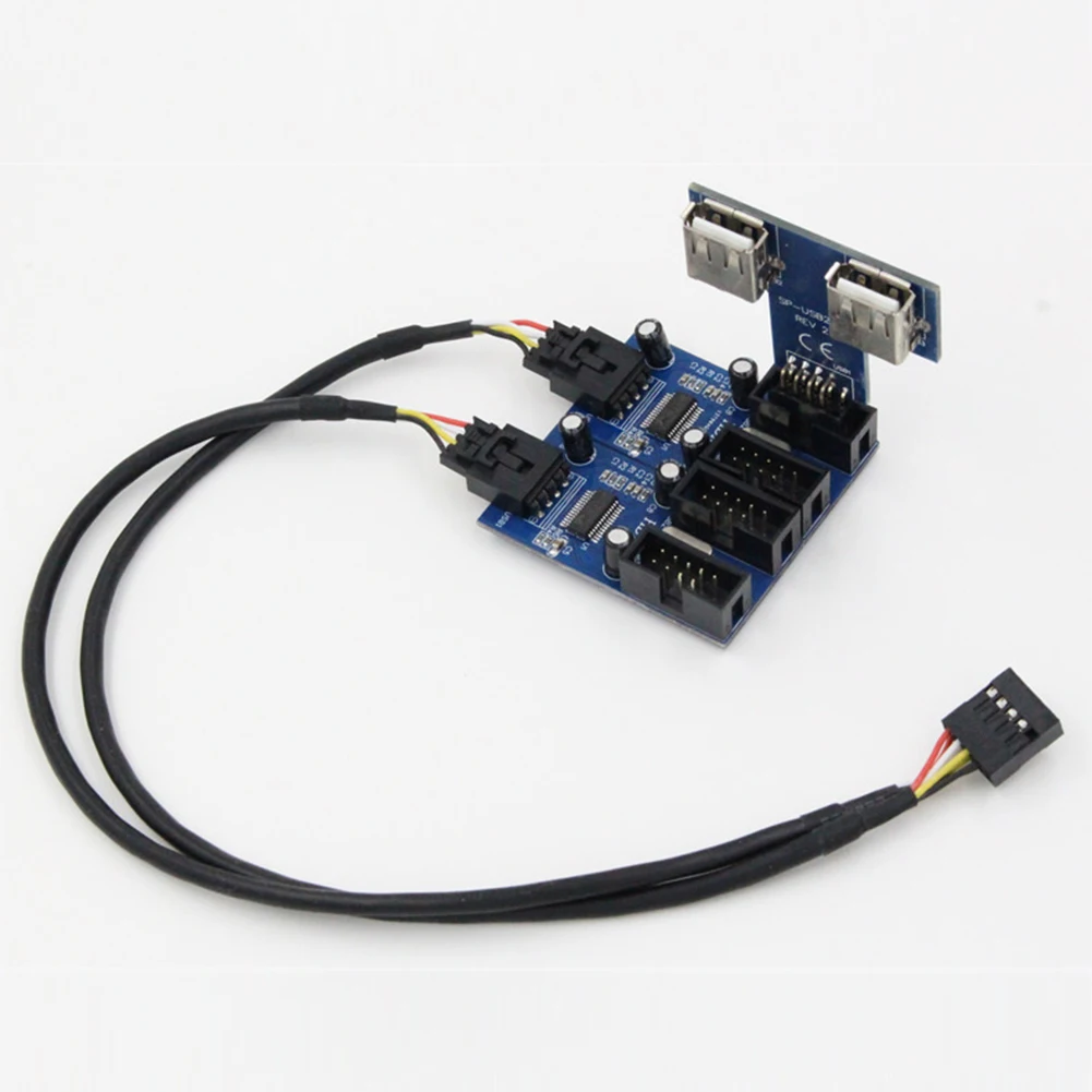 Новинка 2019 папа от 1 до 4 Женский 9 контактный usb кабель удлинитель карта