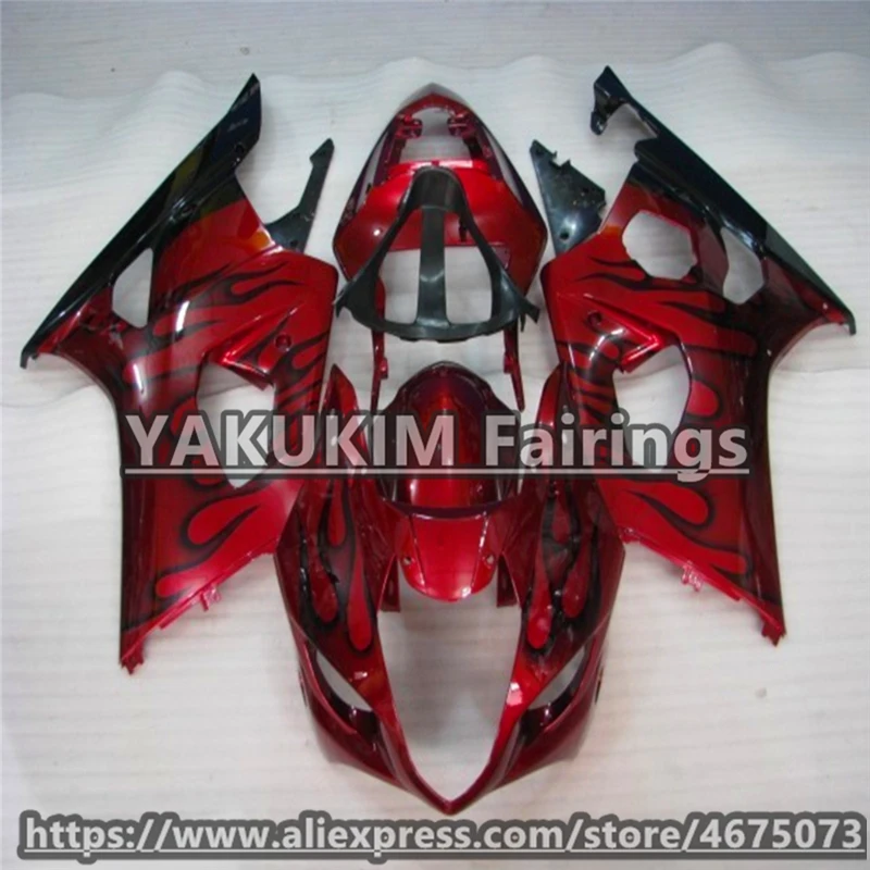 Обтекатели ABS для SUZUKI GSXR1000 k3 2003 2004 мотоциклов GSXR 1000 03-04 GSX R обтекатели кузова под