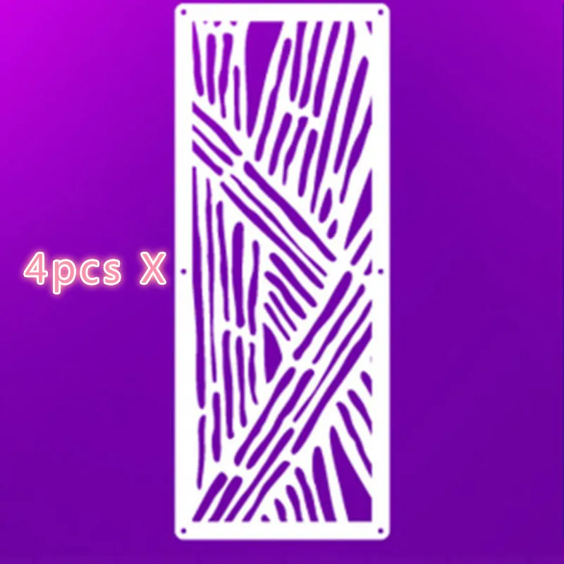 C 4PCS 4 шт. 18 см x 45 см экран перегородки складные движения Шторы Современные подвесные панели украшения комнаты Аксессуары разделитель biombo decoratie - Цвет: C 4PCS