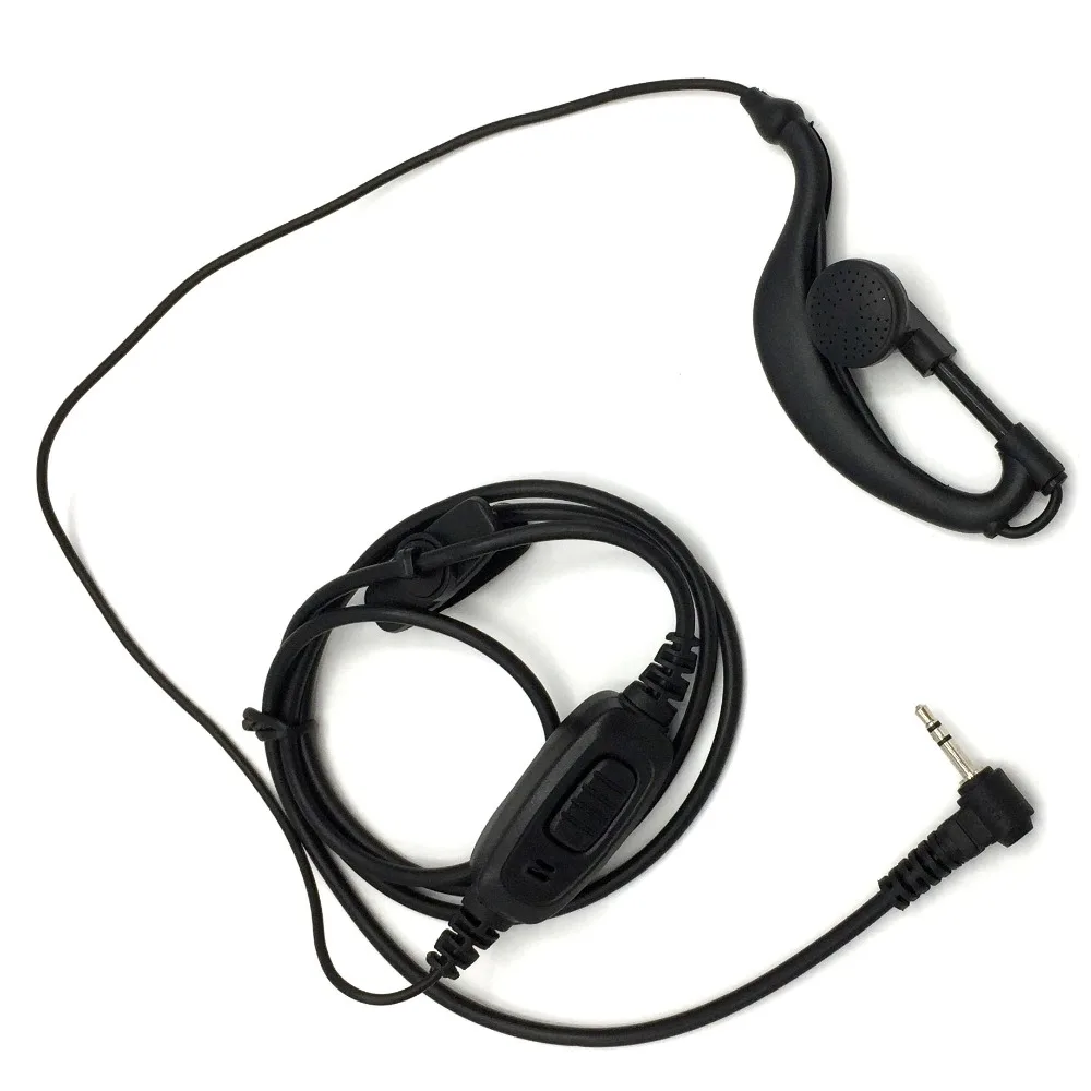 1 PIN 2 5 мм PTT микрофон наушник для моторолаэ радио T6200 HYT TC310 TC320 telsiz cb comunicador